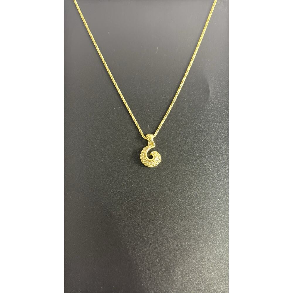 Givenchy Vintage Crystal Pendant‎ Necklace - Picture 3 of 6